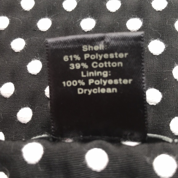 Ann Taylor Polka Dot Pencil Skirt Size 18 - Picture 7 of 7